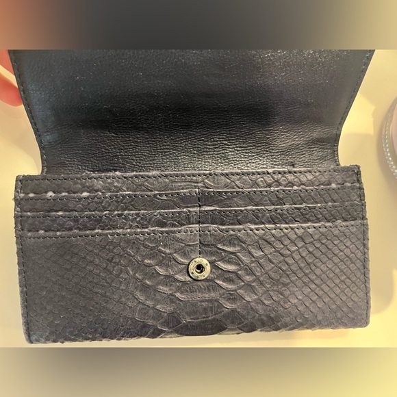 Zadig and Voltaire snakeskin clutch - Picture 3 of 4